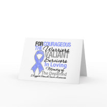 Tribute Support Stomach Cancer Awareness cards by cancerapparel Tribute Support Stomach Cancer Awareness cards