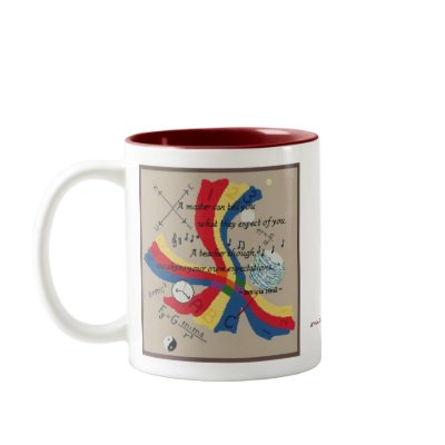 TRIBUTE TO TEACHER'S COFFEE MUG by dequilla