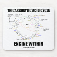 Tricarboxylic Acid Cycle Engine Within Krebs Cycle Mousepad