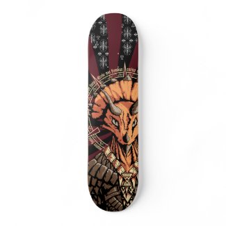 Triceraton Icon skateboard deck skateboard