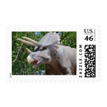 Triceratops/Dinosaurs Postage Stamp