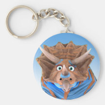 Triceratops Key Chain