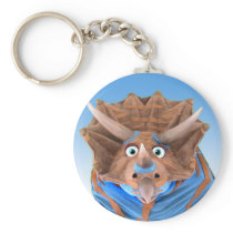 Triceratops Key Chain