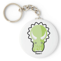 Triceratops Keychain keychains