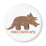 Triceratops Refrigerator Magnet