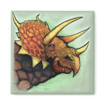 Triceratops magnets