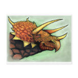 Triceratops Postcard