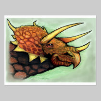 Triceratops postcards