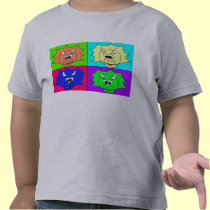 Tricero-pops t-shirts