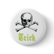 Trick Halloween Button