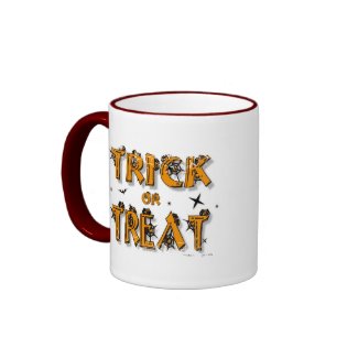 Trick or Treat - 2-sided Ringer Mug mug