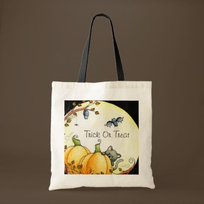 Trick Or Treat Bag by 13BlackCatsDesigns