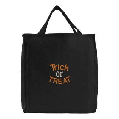 TRICK OR TREAT BAG by funny_tshirt