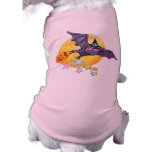 Trick or Treat Bat Halloween Dog t-shirt