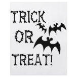Trick or Treat Bats! flyers