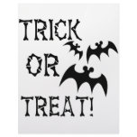 Trick or Treat Bats! letterhead