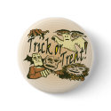 Trick or Treat buttons by SHOPMARK Trick or Treat buttons