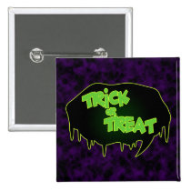 Trick or Treat button buttons