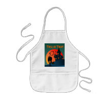 TRICK or TREAT by SHARON SHARPE aprons