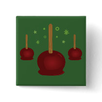 Trick or Treat Candy Apples buttons