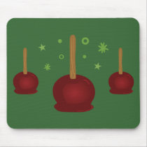 Trick or Treat Candy Apples Mouse Pads