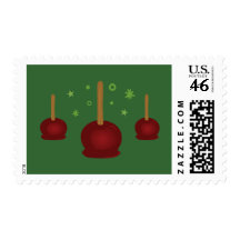 Trick or Treat Candy Apples Stamp