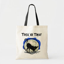 Trick or Treat Canvas Bags