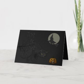 Trick Or Treat card