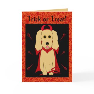 Trick or Treat! card