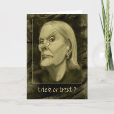 "Trick or Treat" cards