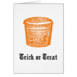 Trick or Treat Card cards