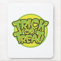 trick or treat design mousepads
