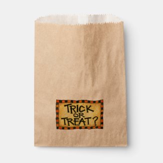 Trick or Treat Favor Bags