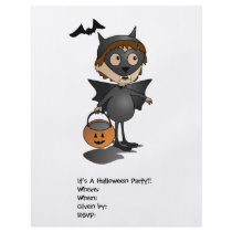 Trick or Treat flyers