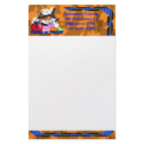 Trick or Treat Ghost & Pumpkins Stationery