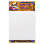 Trick or Treat Ghost &amp; Pumpkins Stationery