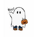 Trick-or-Treat Ghost T-Shirt by Lunachick71 Trick-or-Treat Ghost T-Shirt