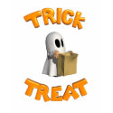 Trick Or Treat Ghost T-shirts by halloween_tshirts Trick Or Treat Ghost T-shirts