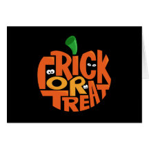 Trick or Treat Greeting Card
