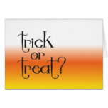 Trick or Treat cards