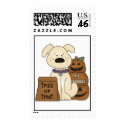 Trick Or Treat Halloween Dog stamp