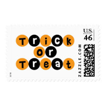 Trick or Treat Halloween Fun Stamp
