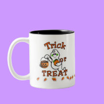 Trick or Treat Halloween mugs