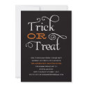 TRICK OR TREAT | HALLOWEEN PARTY INVITATION