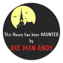 Trick or Treat Halloween stickers