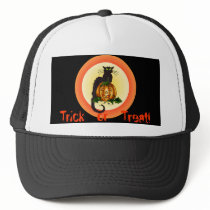 TRICK or TREAT HAT by SHARON SHARPE by sharonsharpe TRICK or TREAT HAT by SHARON SHARPE