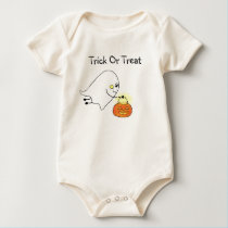Trick Or Treat Infant Organic Creeper t-shirts
