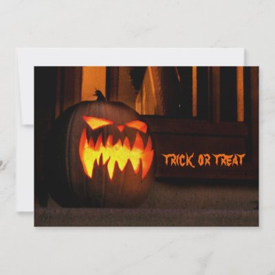 trick or treat invitations