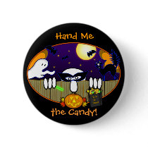 Trick Or Treat Kilroy Button by kilroyworld Trick Or Treat Kilroy Button