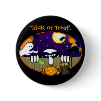 Trick Or Treat Kilroy Button by kilroyworld Trick Or Treat Kilroy Button